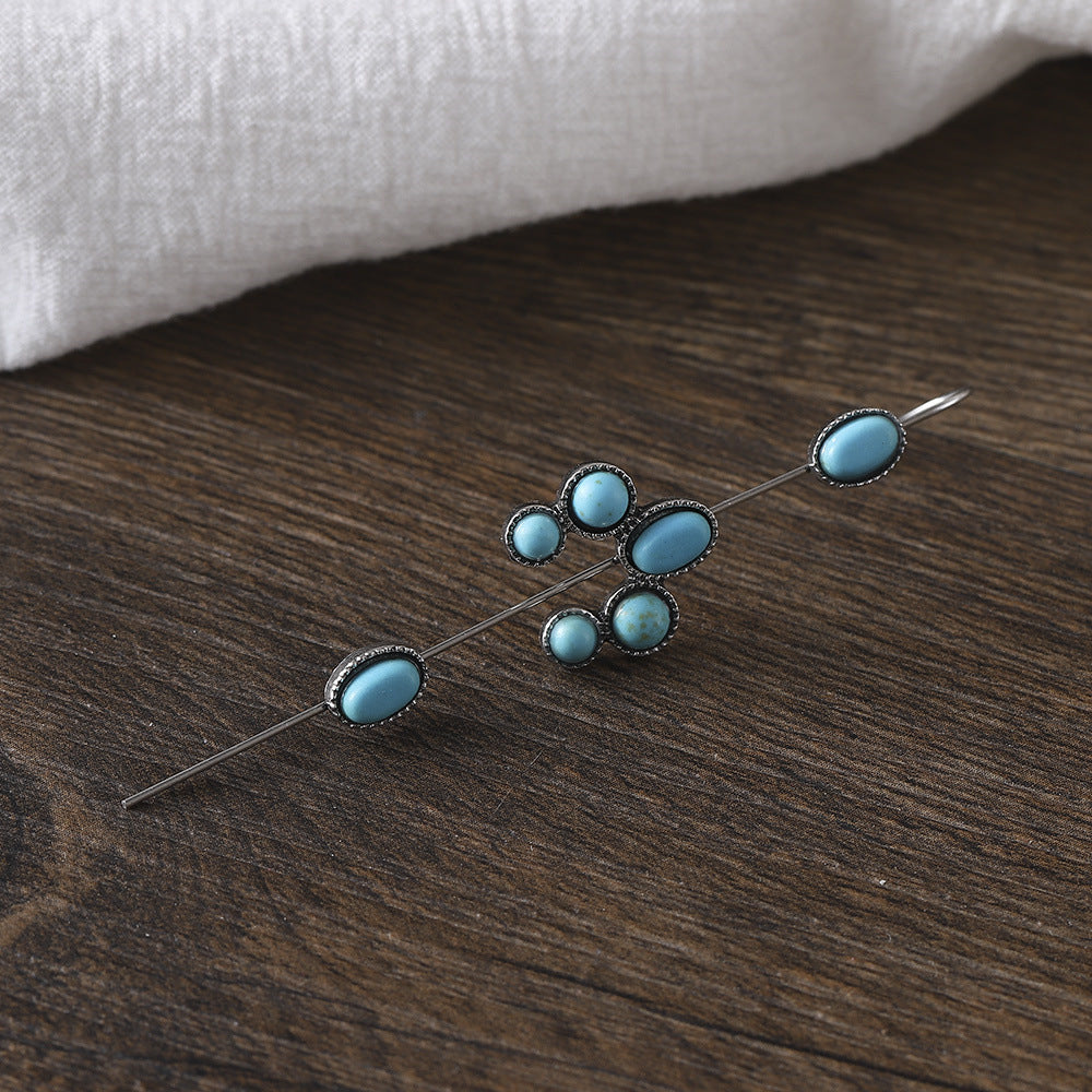 Wholesale Bohemian ethnic turquoise earrings